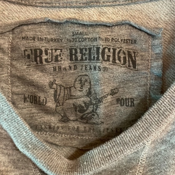 True Religion short sleeve sweatshirt - Picture 2 of 9